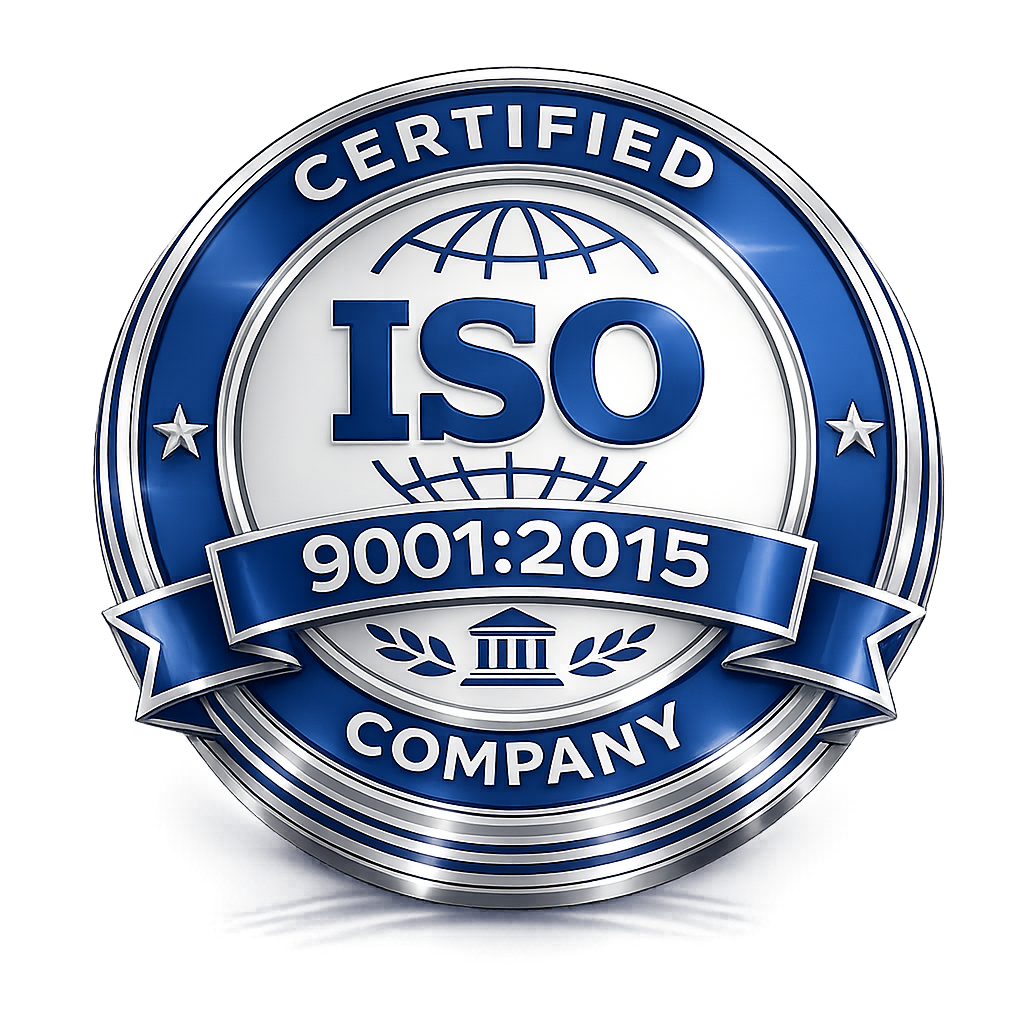 ISO 9001:2015 Certified